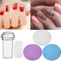 3Pcs Diy Nail Art Stamp Stencil Stamper Set Scraper Design Stamping Template Image Printer Plate Kit