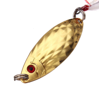 3Pcs Fishing Hard Lure Metal Baits Sequins Bait Lure Bass Hook