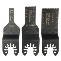 3Pcs Hcs Saw Blade Oscillating Multi Tool For Fein Multimaster Makita Ozito