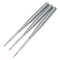 3Pcs Nail Art Liner Brushes