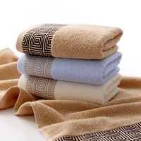 3Pcs Pure Cotton Thicken Bath Towel Set Water Absorbent Face Towel Bathroom Hotel