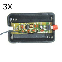 3Pcs Rf 01 Diy Wireless Microphone Parts 5ma 70mhz Fm Transmitter Production Kit With Antenna