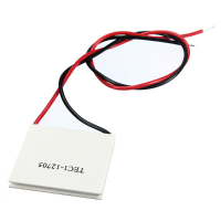3Pcs Tec1 12705 Heat Sink Thermoelectric Cooler Cooling Peltier Plate Module 40 X 40mm