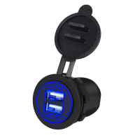 4.2A Dual Usb Car Mobile Phone Charger Double Aperture Cs 526 Wupp®