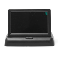 4.3 Inch Car Rear View Foldable Lcd Display Monitor+ 8led Hd Camera Reversing System