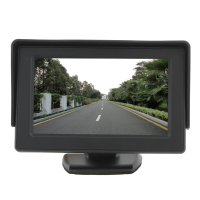 4.3 Inch Tft Lcd Color Hd Shade Car Rear View Monitor For Camera Gps