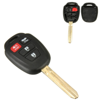 4 Buttons Car Remote Key Case Shell W Uncut Blade For Toyota Camry
