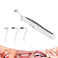4 In 1 Dental Tools Kit Oral Hygiene Care Tools  Tooth Grinder Tooth Stain Eraser Plaque Remover With Led Light Electric Portable Dental Tooth Picks Kit Dental Cleaning Tools Set