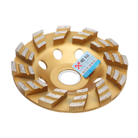 4 Inch 100mm Diamond Coated Bowl Shape Grinding Wheel Disc Grinder Granite Stone
