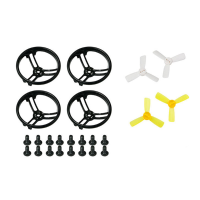 4 Pcs Kingkong 1.9 Inch Propeller Protective Guard With 4 Pairs 1935 Propeller