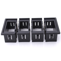 4 Plastic Rocker Switch Clip Panel Holder Housing Arb Carling Type