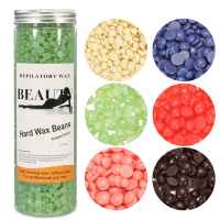 400G Hot Film No Strip Hard Wax Beans Depilatory Peel Off Hair Removal Waxing