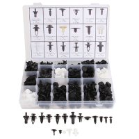 408Pcs Plastic Car Repair Clip Fastener Rivets Push Screws Assortment Kit For Nissan