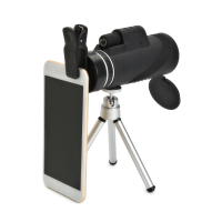 40X60 Focus Zoom Portable Travelling Hiking Monocular Telescopes Phone Camera