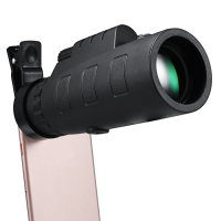 40X60 Zoom Hd Clip On Compass Optical Telescope Camera Lens Clip For Smartphone