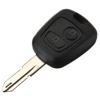 433Mhz 2 Button Remote Key Fob Blade With Id45 For Peugeot 206