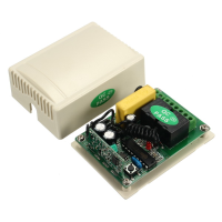 433Mhz 220v Ac Dual Channel Wireless Remote Control Switch Receiver Module For Smart Home