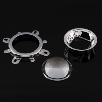 44Mm Lens + Reflector Collimator + Fixed Bracket For Diy 20 100w Led Lamp Bead