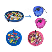 45Cm Portable Baby Kids Fast Storage Pouch Toys Bags