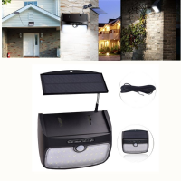 48 Led Detachable Solar Powered Motion Sensor Waterproof Wall Light Outdoor Garden Security Lamp