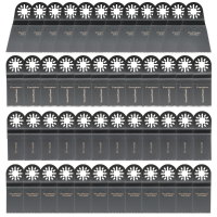 48Pcs Saw Blades Oscillating Multitool Set Kit For Fein Multimaster Bosch