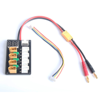 4Ch Parallel Charging Board Xt60 Banana Plug For Isdt D2 Q6 Sc 608 Sc 620 Imax B6 Charger