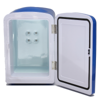 4L Auto Car Boat Home Mini Beer/drink/wine Cooler Warmer Refrigerator Camping Fridge Ac/dc