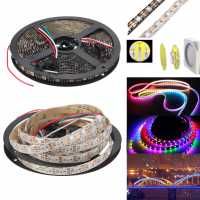 4M 240leds Ws2812b 5050 Rgb Waterproof Ip65 Led Strip Light Individual Addressable Dc 5v