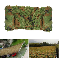 4Mx3m Camo Camouflage Net For Car Cover Camping Woodlands Military Hunting Shooting Hide