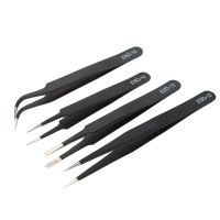 4Pc Safe Non Magnetic Tip Anti Static Tweezers