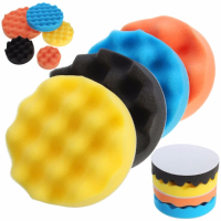4Pcs 3 7 Inch Buffing Polishing Sponge Pads Kit For Car Polisher
