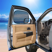 4Pcs 50x30cm Car Electrostatic Adsorption Window Shade Windshield Visor Car Sun Shades Sunscreen
