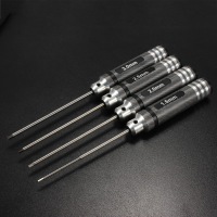 4Pcs Azlrc Onerc Hex Driver H1.5/H2.0/H2.5/H3 Tool Set Black
