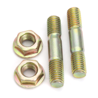 4Pcs Bar Nuts Studs Bolt for Baumr Ag SX62 62cc Chainsaw Chain Saw