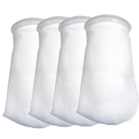 4Pcs Filter Socks Aquarium Filter Bags 200 Micron for Aquarium Reef Tank