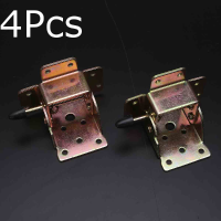 4Pcs Iron Folding Bracket Table Leg Locking Hinges With Screws