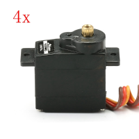 4Pcs Jx Pdi 1109mg 9g Metal Gear Core Motor Micro Digital Servo For Rc Models