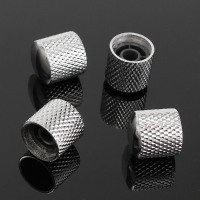 4Pcs Metal Dome Volume Tone Control Knob For Electric Guitar Bass