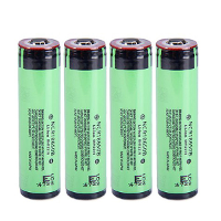 4Pcs Ncr18650b 3.7V 3400mah Protected Rechargeable Lithium Battery