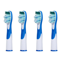 4Pcs Replacement Brush Heads For Oral B Sonic Compatible Toothbrush S12 S18