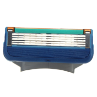 4Pcs Shaving Razor Shaver Blade Refills Replacement 5 Layers Blades