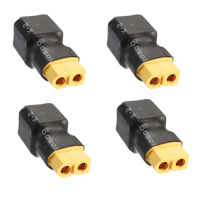 4Pcs Xt60 Parallel Adapter Harness Connector Converter