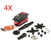 4X JX Servo PDI 4409MG 9kg Large Torque 180 Degree Digital Servo