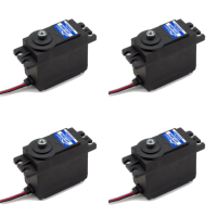4X Jx Servo Pdi 5513mg 13kg Metal Gear High Torque Digital Servo For Rc Models