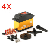 4X Jx Servo Pdi Hv2060mg 60kg High Torque 180° Digital Servo For Rc Model