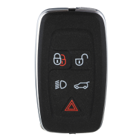 5 Buttons Black Remote Key Fob Case Shell For Land Range Rover/sport 2010 2012