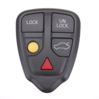 5 Buttons Remote Key Case Cover Fob For Volvo S60 S70 S80 S90 V70
