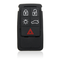5 Buttons Remote Key Rubber Pad Replacement For Volvo S60 S80 Xc70 Xc90
