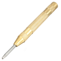 5 Inch Automatic Center Pin Punch Strike Spring Loaded Marking Starting Holes Tool