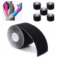 5 Rolls 5m*5cm Self Adhesive Muscle Strain Sport Support Tape Physio Therapeutic